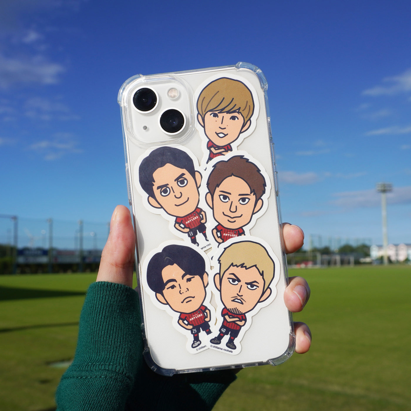 似顔絵ステッカーセット（全5種）