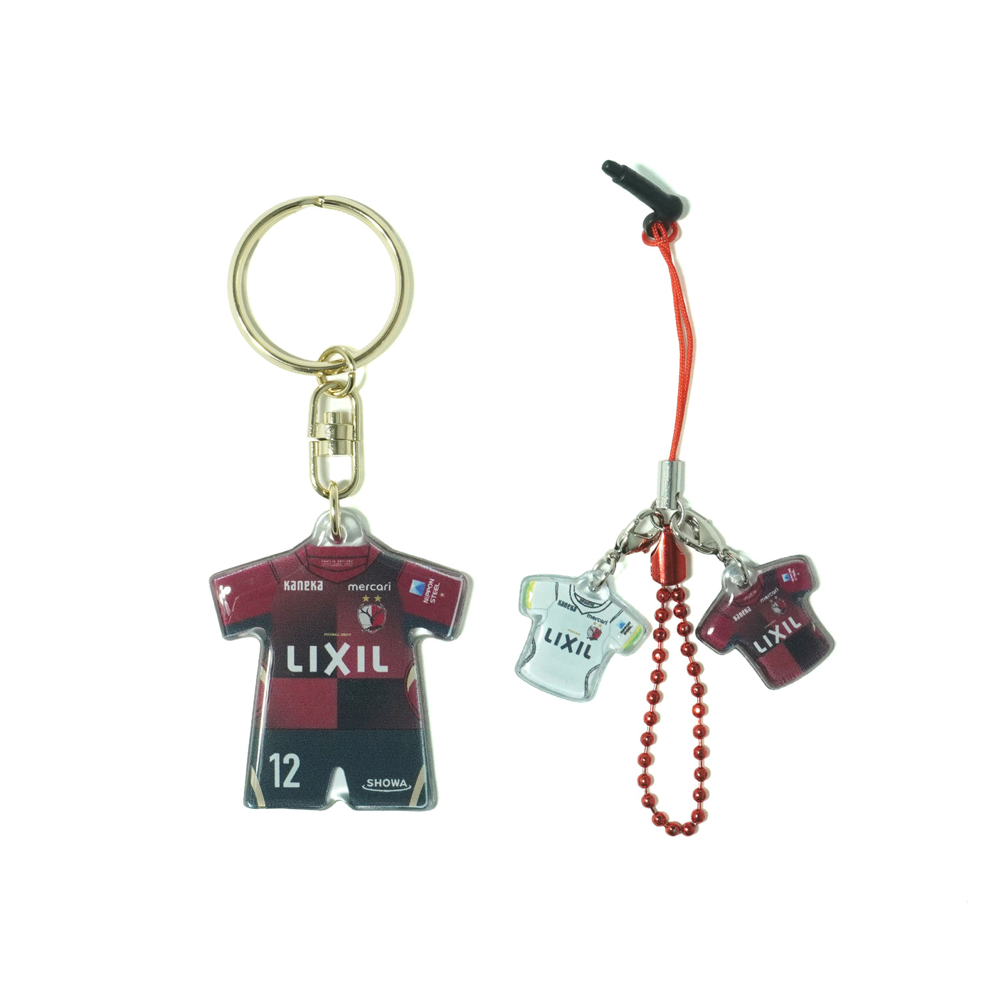 鹿島アントラーズ ストラップ&ユニフォームキーホルダー& ピンバッジ まとめ売り 26/27ユニフォームキーホルダーストラップセット – 鹿島アントラーズFC
