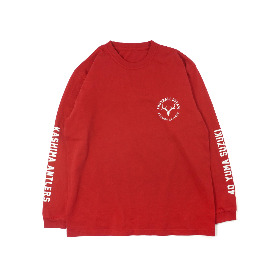 プレイヤーズロングスリーブTシャツ【受注】 – 鹿島アントラーズFC