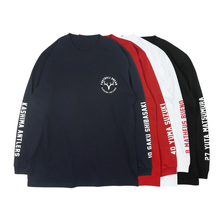 X*様 鹿島アントラーズ ウェアまとめ売り プレイヤーズロングスリーブTシャツ【受注】 – 鹿島アントラーズFC