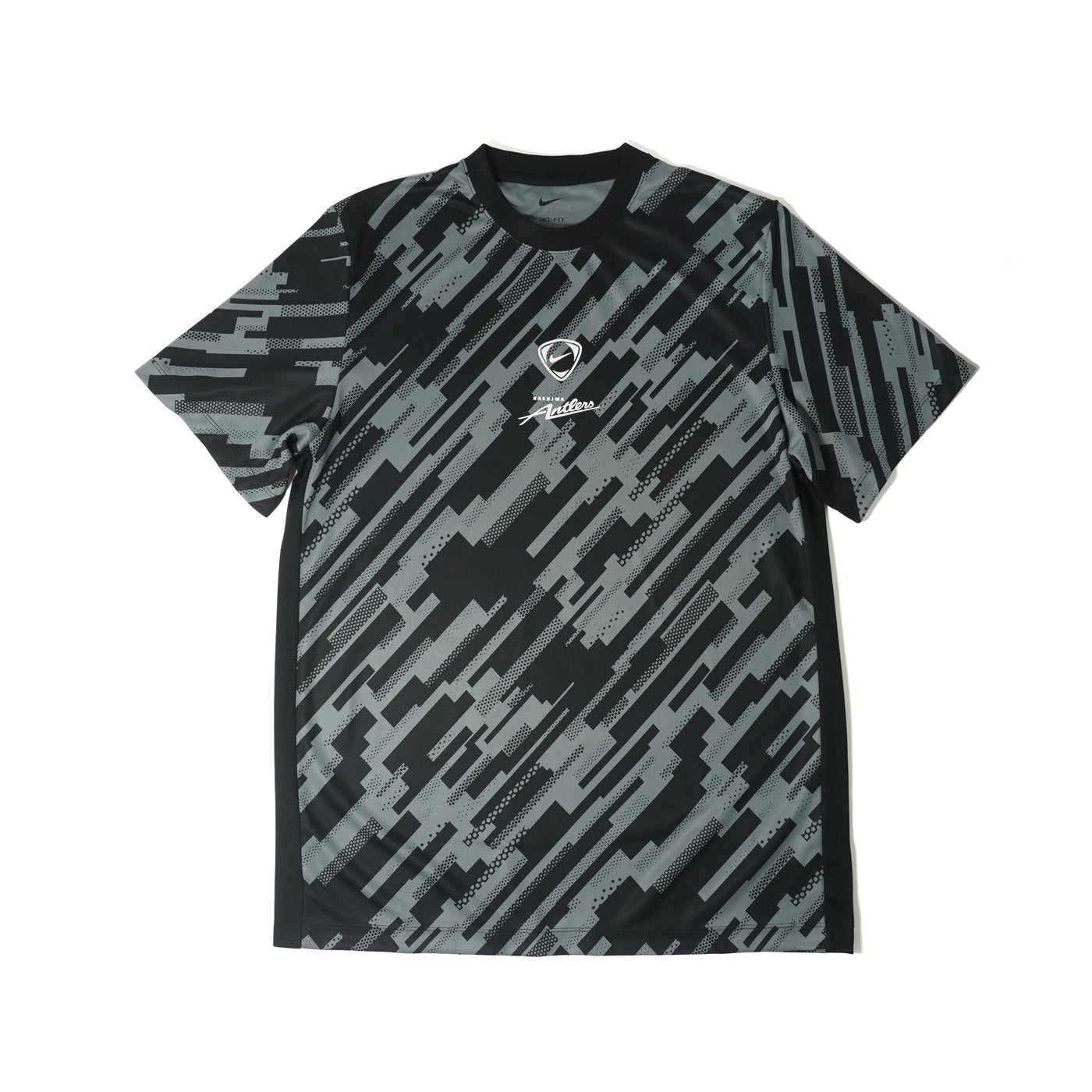 NIKE 鹿島アントラーズ　ACD S/Sトップ NIKE DF ACD+S/SトップAOP（ブラック） – 鹿島アントラーズFC - 公式