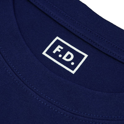 F.D. FOOTBALLDREAM PONTI LS TEE（NAVY）