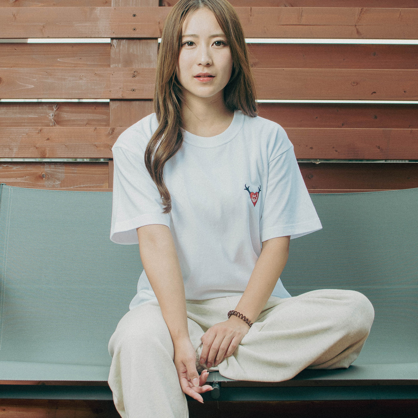 tsuno heart Tシャツ（全2色）
