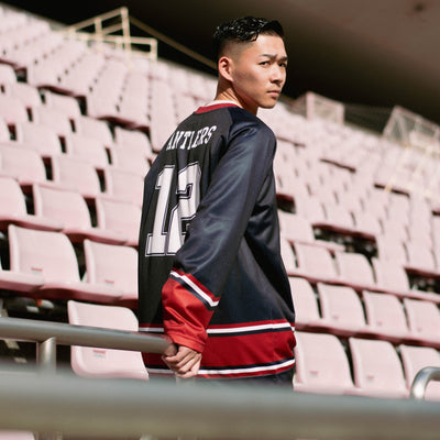 オリジナルネームホッケーシャツ（全2色）【受注】