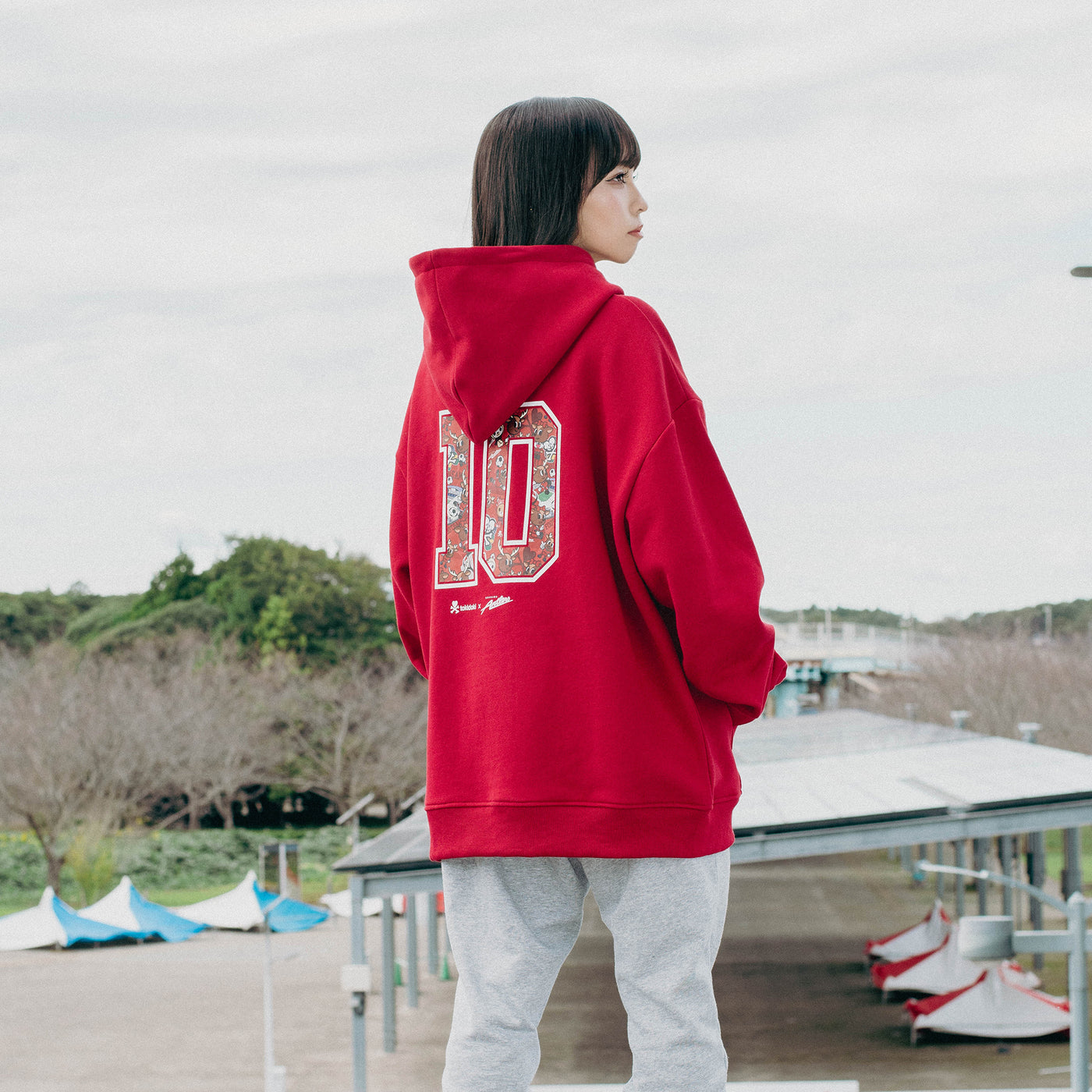 tokidoki × Antlers 総柄ナンバーフーディー（全3色）【受注】