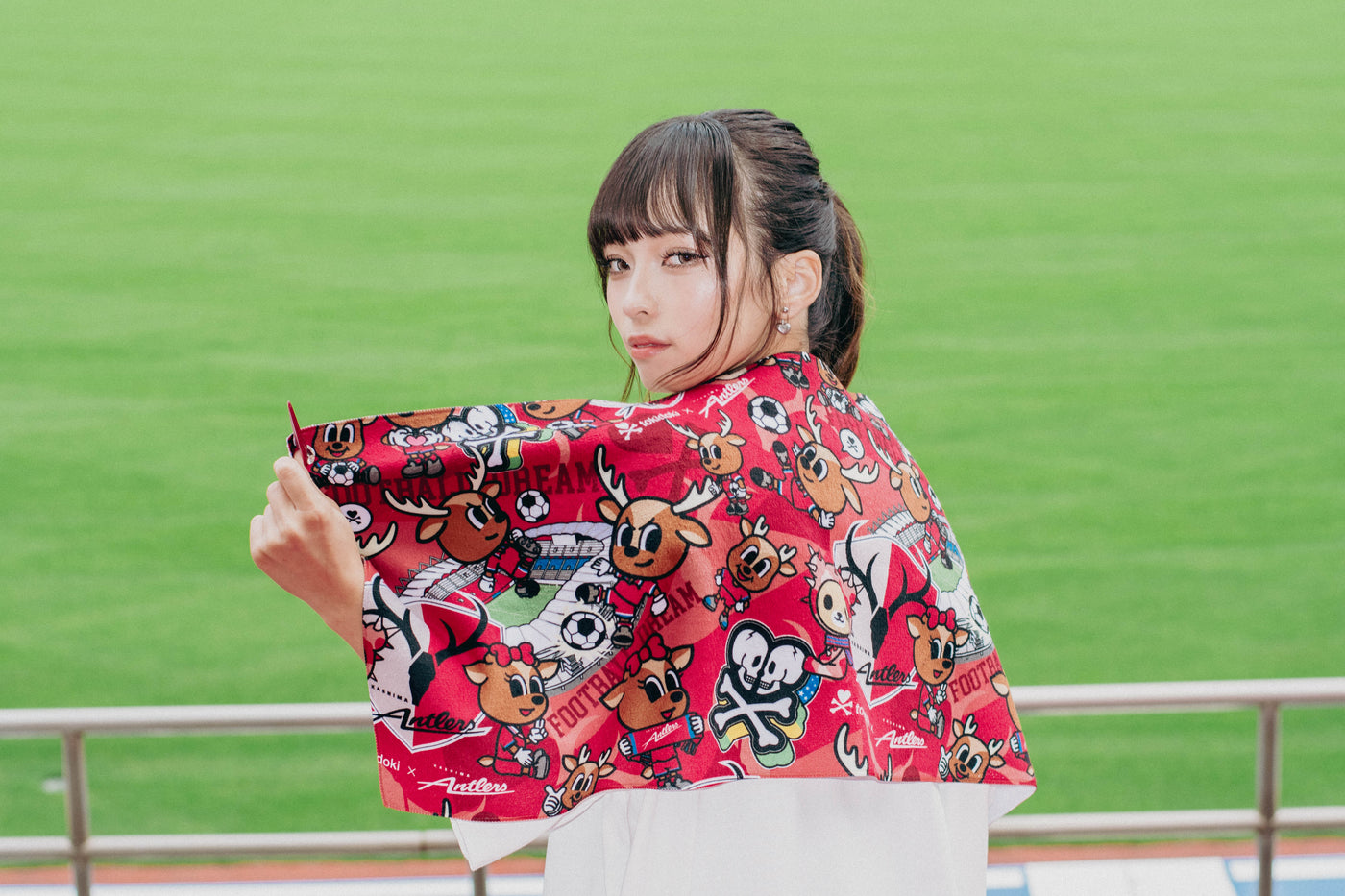 tokidoki × Antlers 総柄フェイスタオル