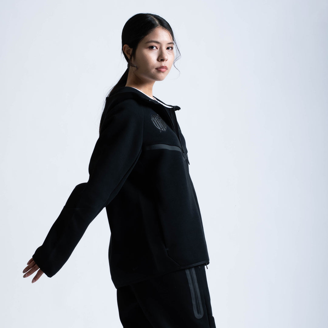 NIKE テックフリースWRフルジップL/Sフーディ（ブラック） – 鹿島