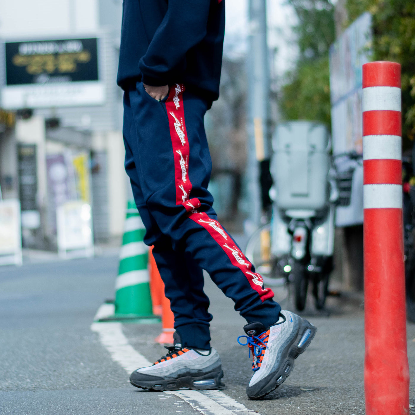 アントラーズロゴラインパンツ（NAVY）| 鹿島アントラーズ公式– 鹿島