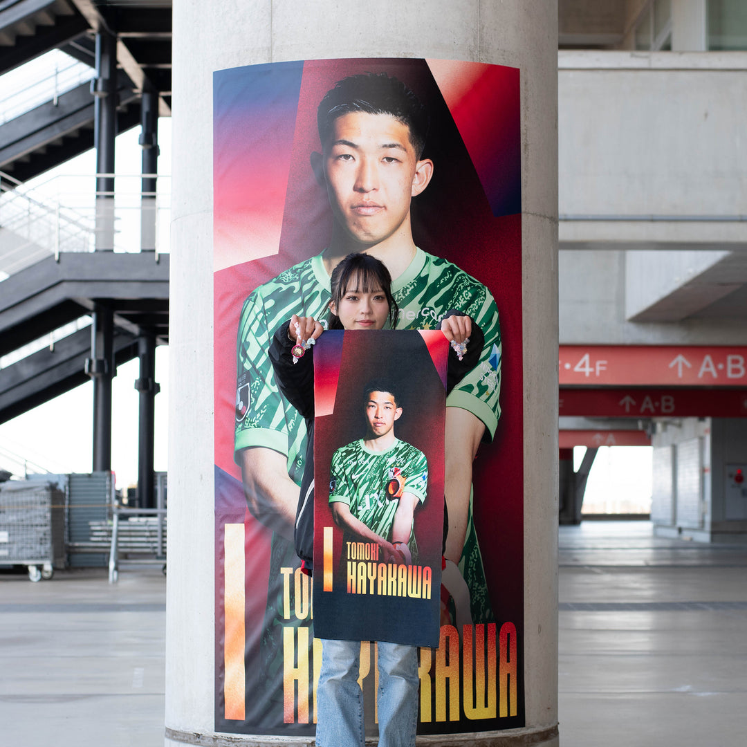 26コンコース選手フォトスポットフェイスタオル【受注】 – 鹿島