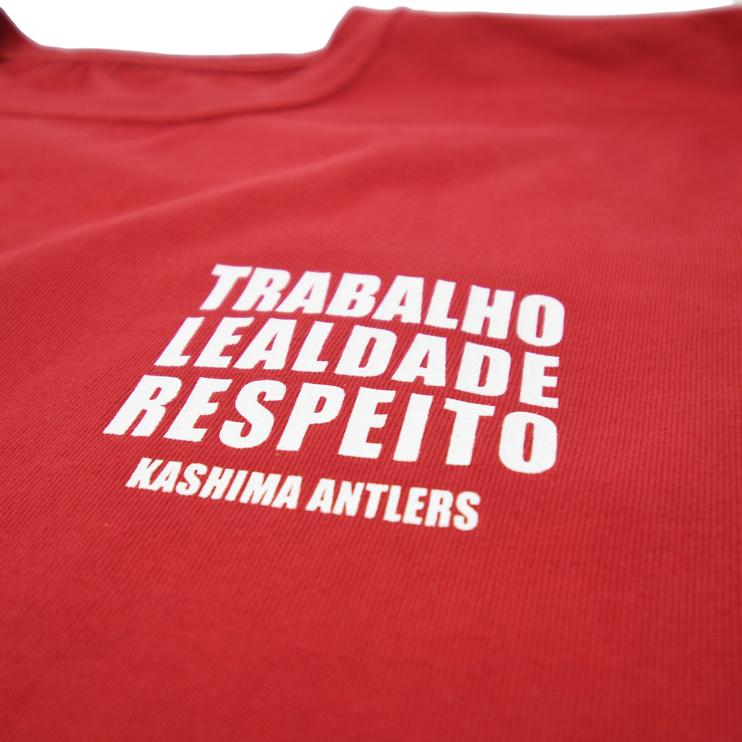 プレイヤーズロングスリーブTシャツ（RED）【受注】 – 鹿島