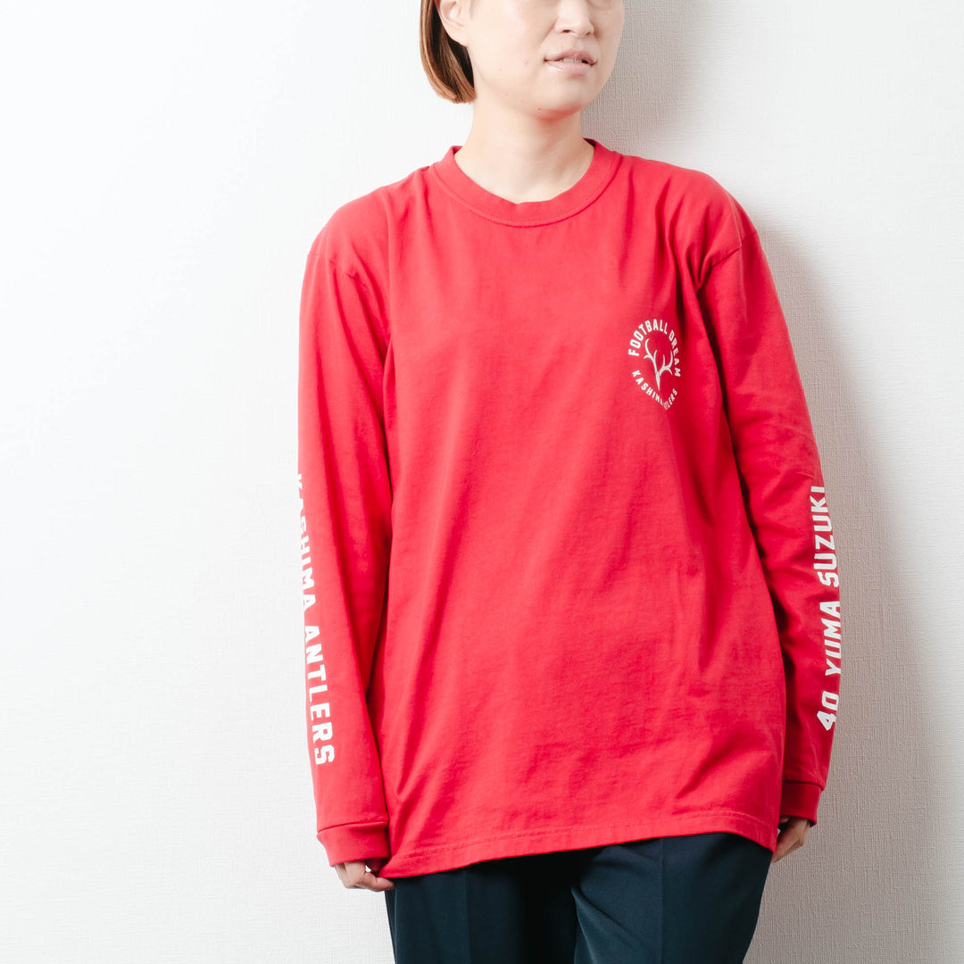 鹿島アントラーズ　練習着　長袖　L プレイヤーズロングスリーブTシャツ【受注】 – 鹿島アントラーズFC