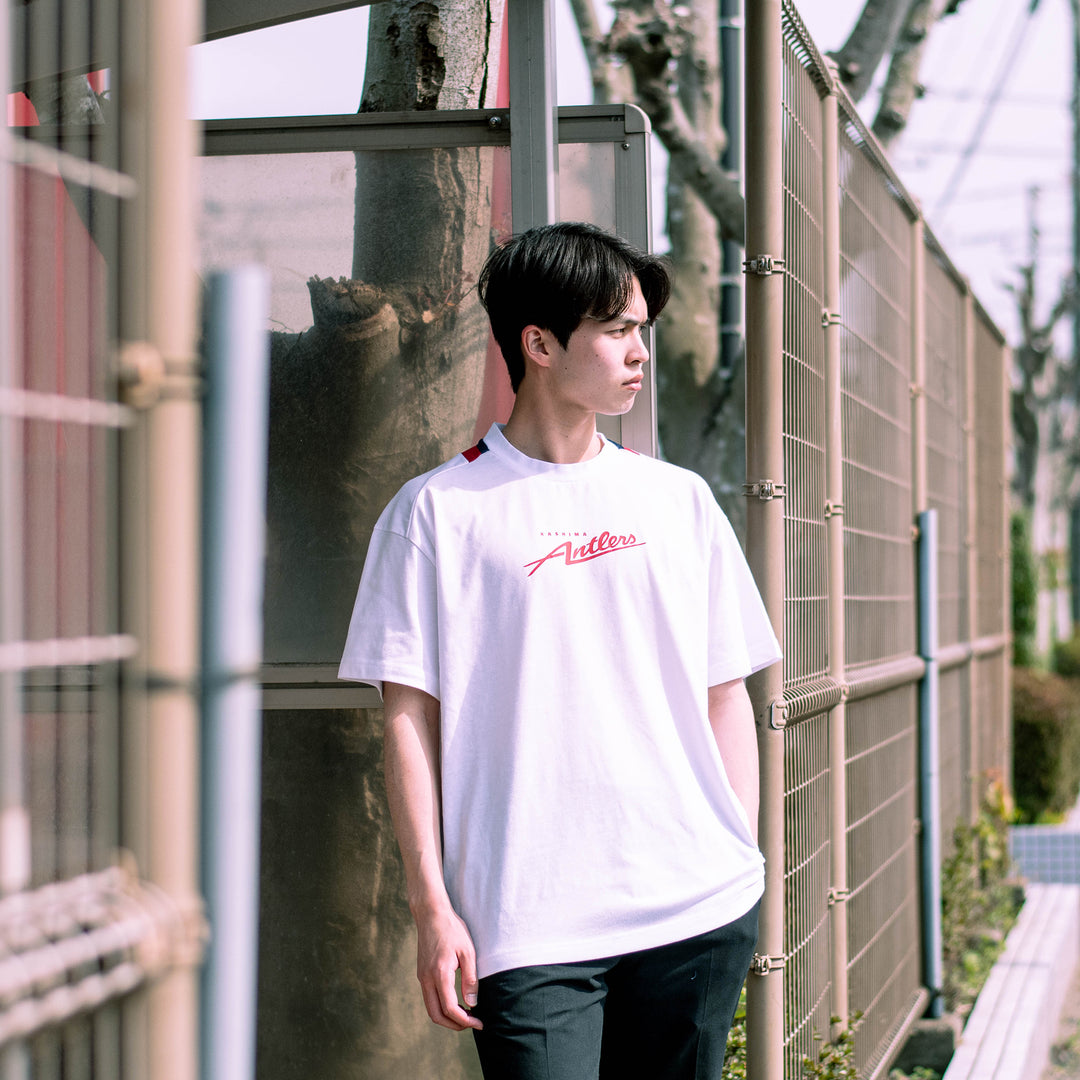 ラインTシャツ（アントラーズロゴ）ホワイト – 鹿島アントラーズ