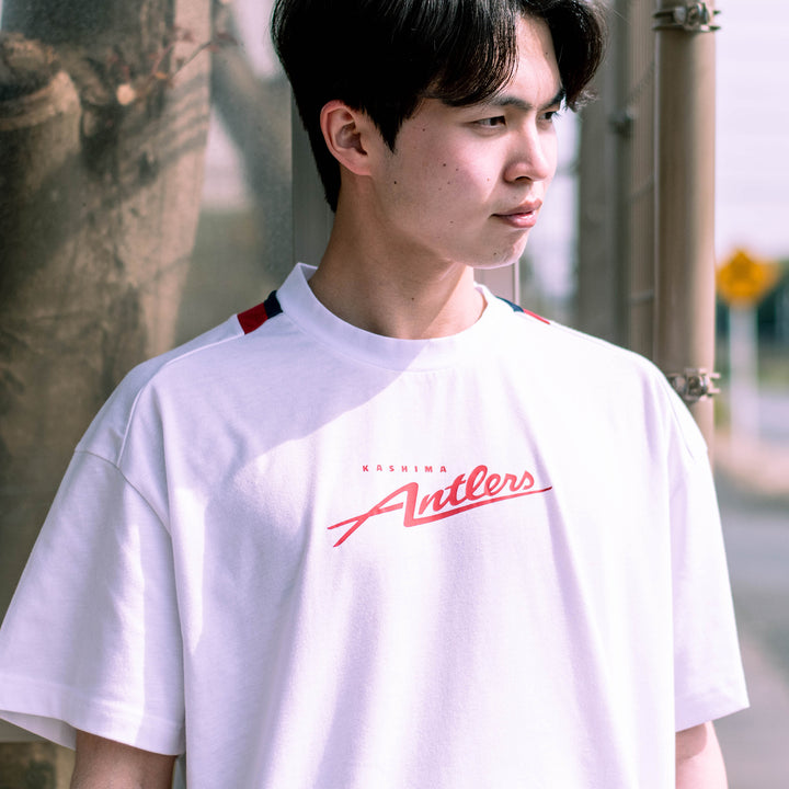 ラインTシャツ（アントラーズロゴ）ホワイト – 鹿島アントラーズ