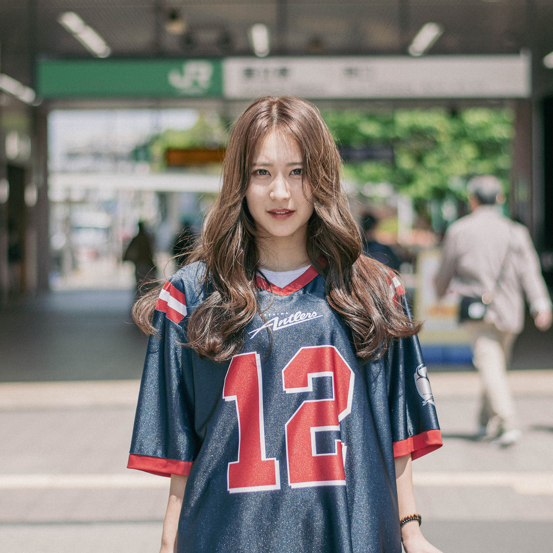 鹿島アントラーズ アメフト風シャツ Lサイズ ZICO WALL Tシャツ（レッド） – 鹿島アントラーズFC - 公式