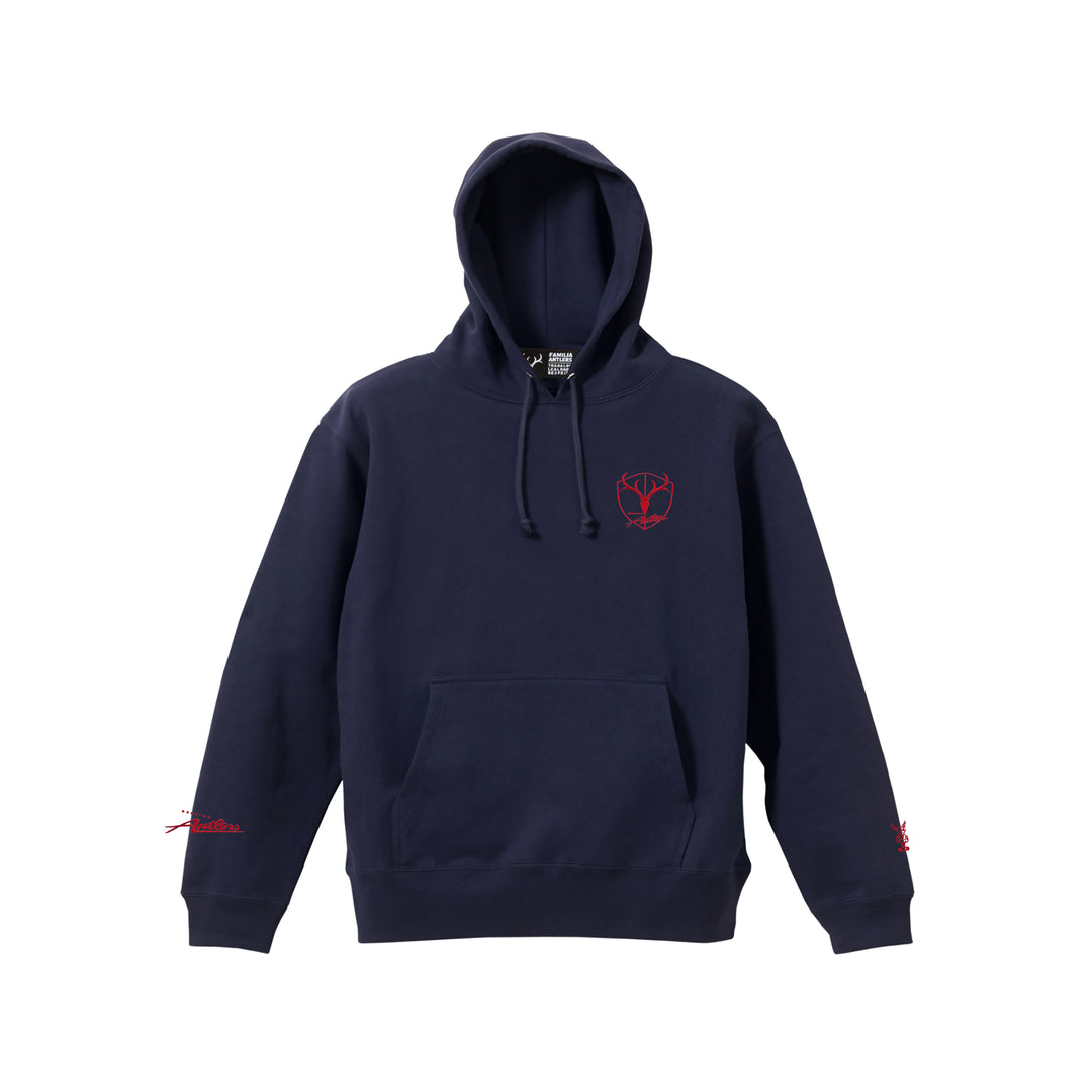 刺繍するアントラーズフーディー（エンブレム）【予約】 – 鹿島