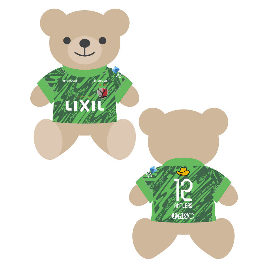 26ユニフォームベアぬいぐるみ（1st）【予約】 – 鹿島アントラーズFC