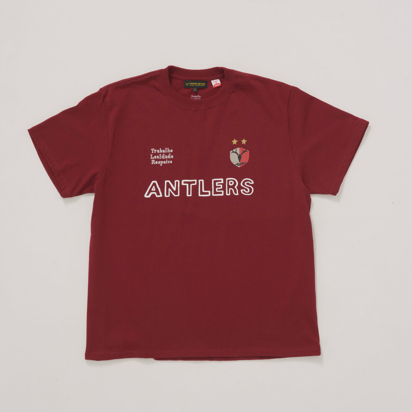 NJG×ANTLERS TシャツtypeA（BURGUNDY）