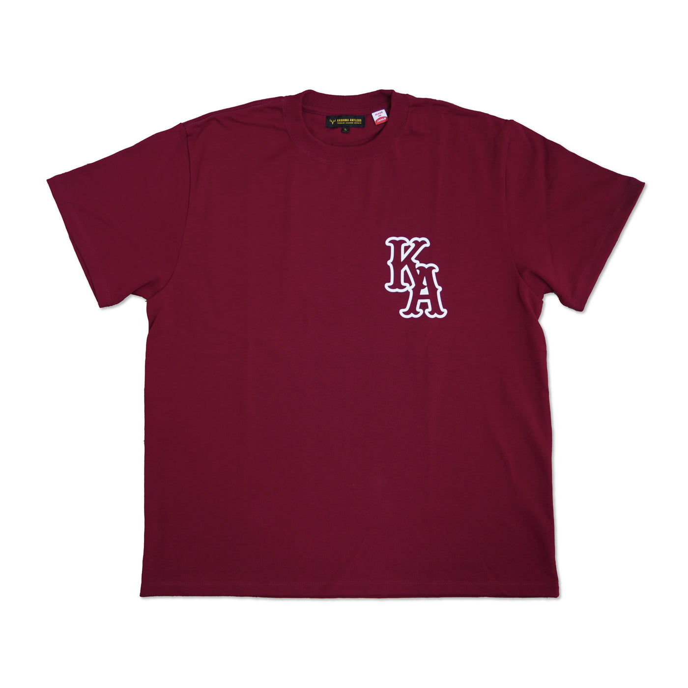 JAPAN Tシャツ（KAロゴ）BURGUNDY