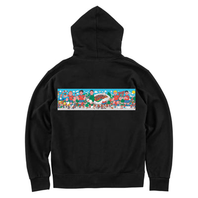 DAN-WOODGER × KASHIMA ANTLERS フーディ（ブラック）