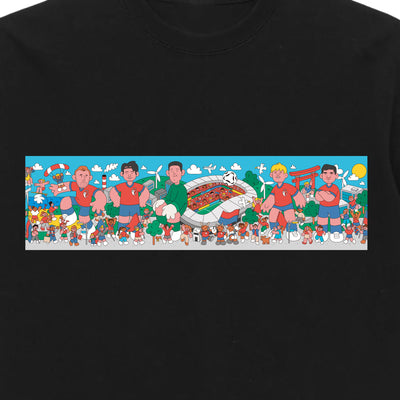 DAN-WOODGER × KASHIMA ANTLERS Tシャツ（全2色）