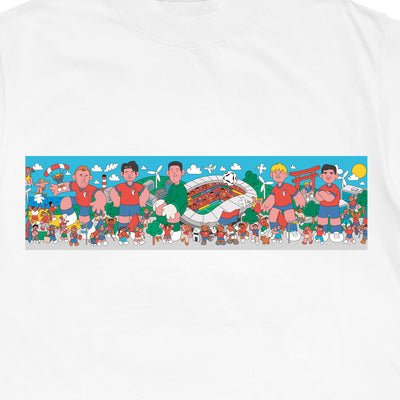 DAN-WOODGER × KASHIMA ANTLERS Tシャツ（全2色）