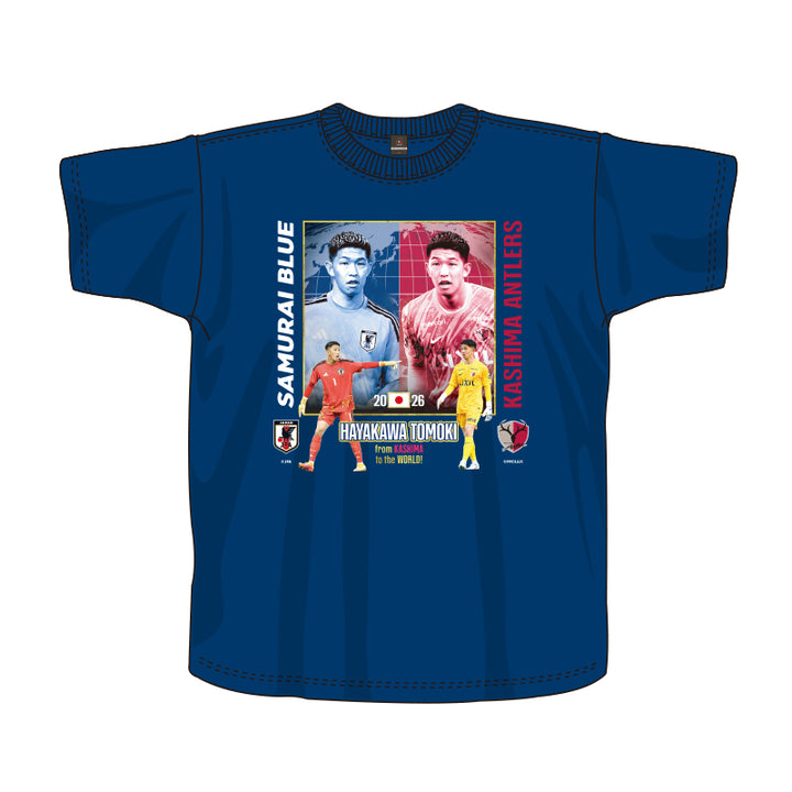 送料無料】JFA×J.LEAGUE 2026SAMURAI BLUE（日本代表）選出メンバーT