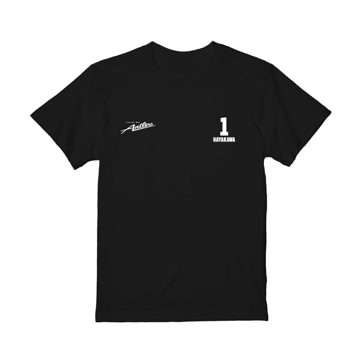 プレイヤーズTシャツ TypeA（全30種）ブラック【受注】 – 鹿島