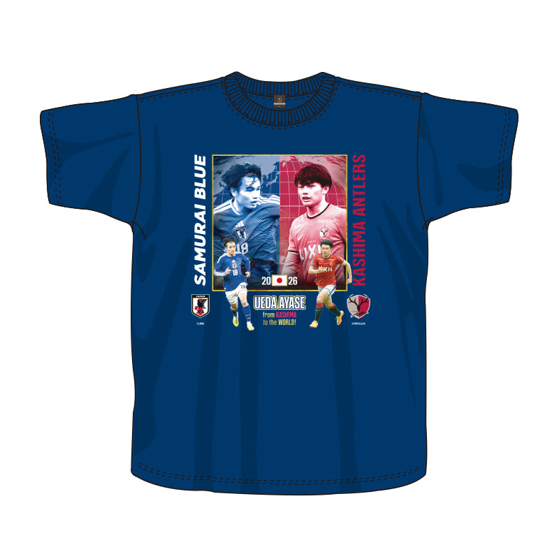 送料無料】JFA×J.LEAGUE 2026SAMURAI BLUE（日本代表）選出メンバーT