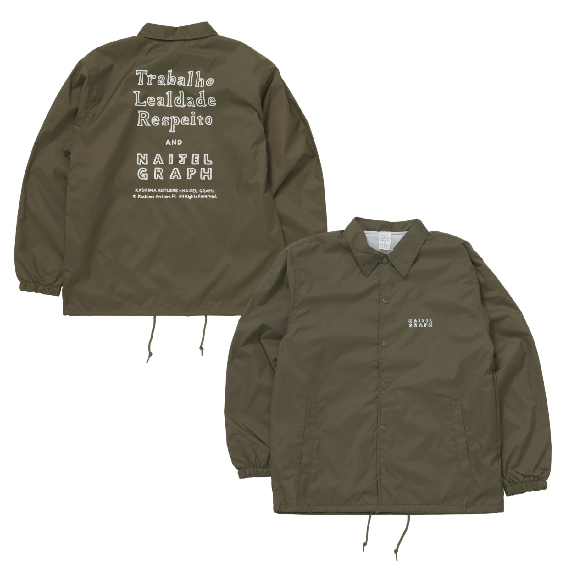 NJG×ANTLERS コーチジャケットtypeB（KHAKI）