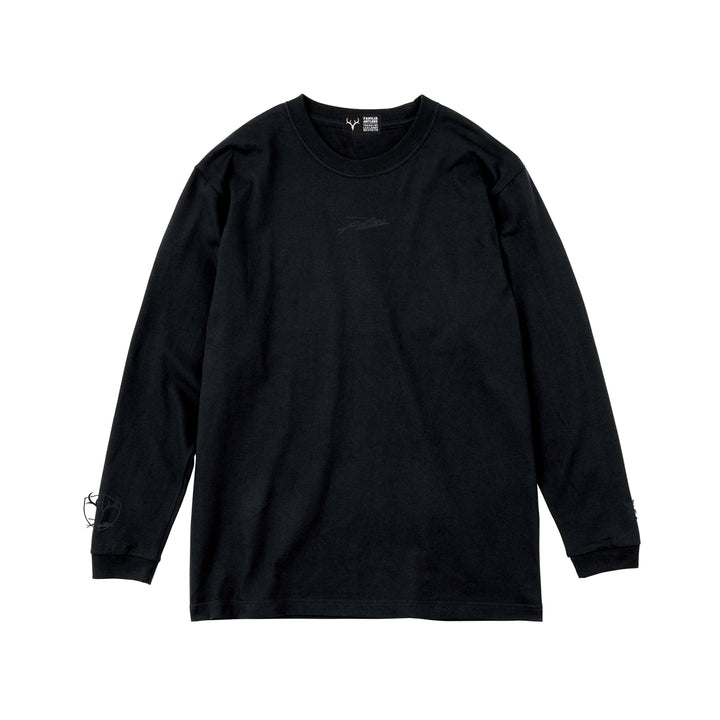 刺繍するアントラーズロングスリーブTシャツ（ロゴ）【予約】 – 鹿島