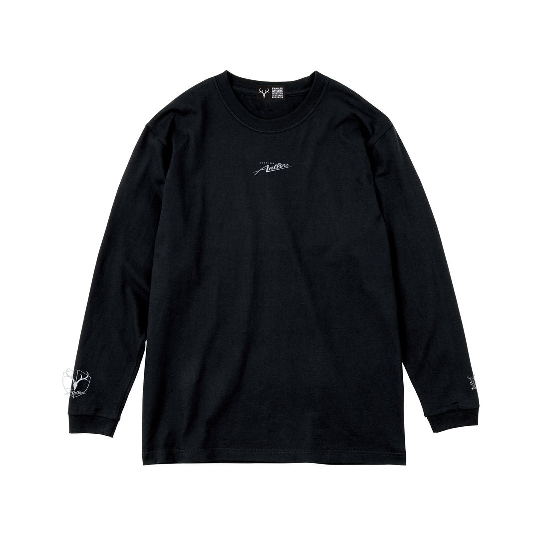 刺繍するアントラーズロングスリーブTシャツ（ロゴ）【予約】 – 鹿島