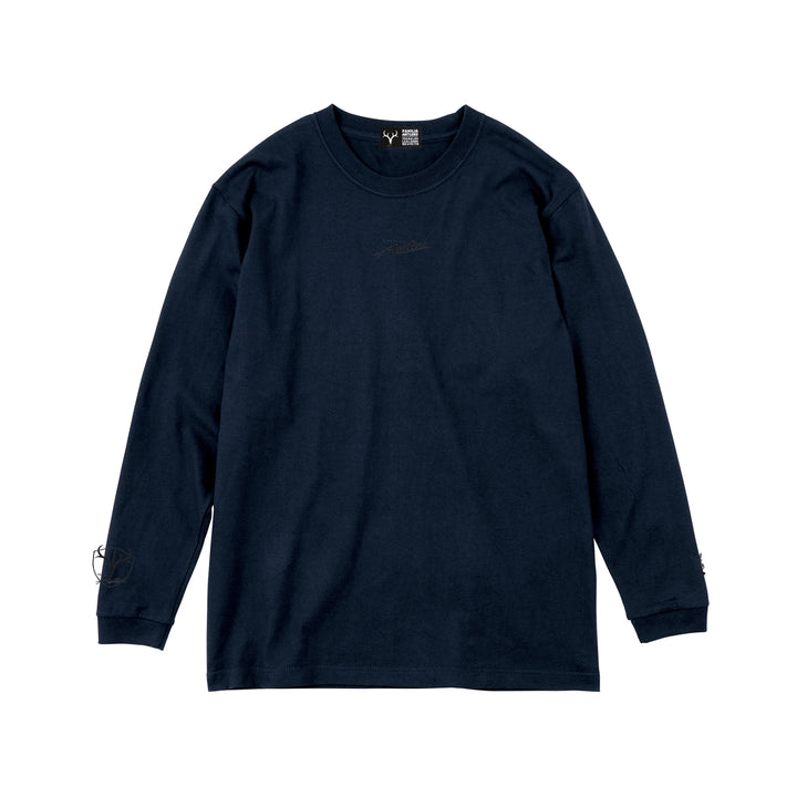 刺繍するアントラーズロングスリーブTシャツ（ロゴ）【予約】 – 鹿島
