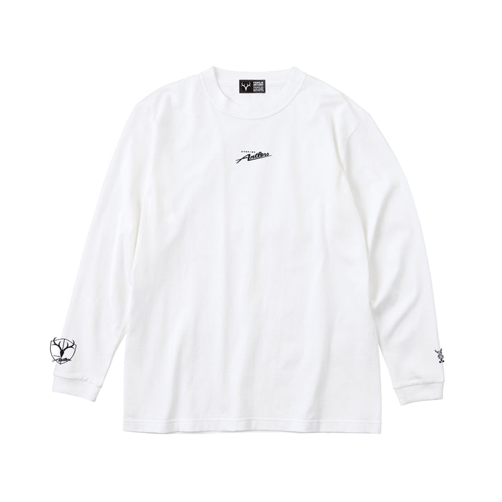 刺繍するアントラーズロングスリーブTシャツ（ロゴ）【予約】 – 鹿島