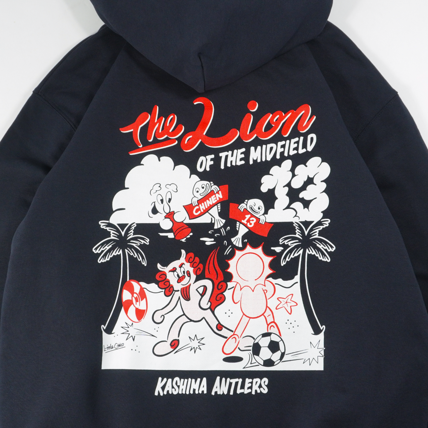 The Lion of the Midfield フーディ / Little chico（全2色）【受注）