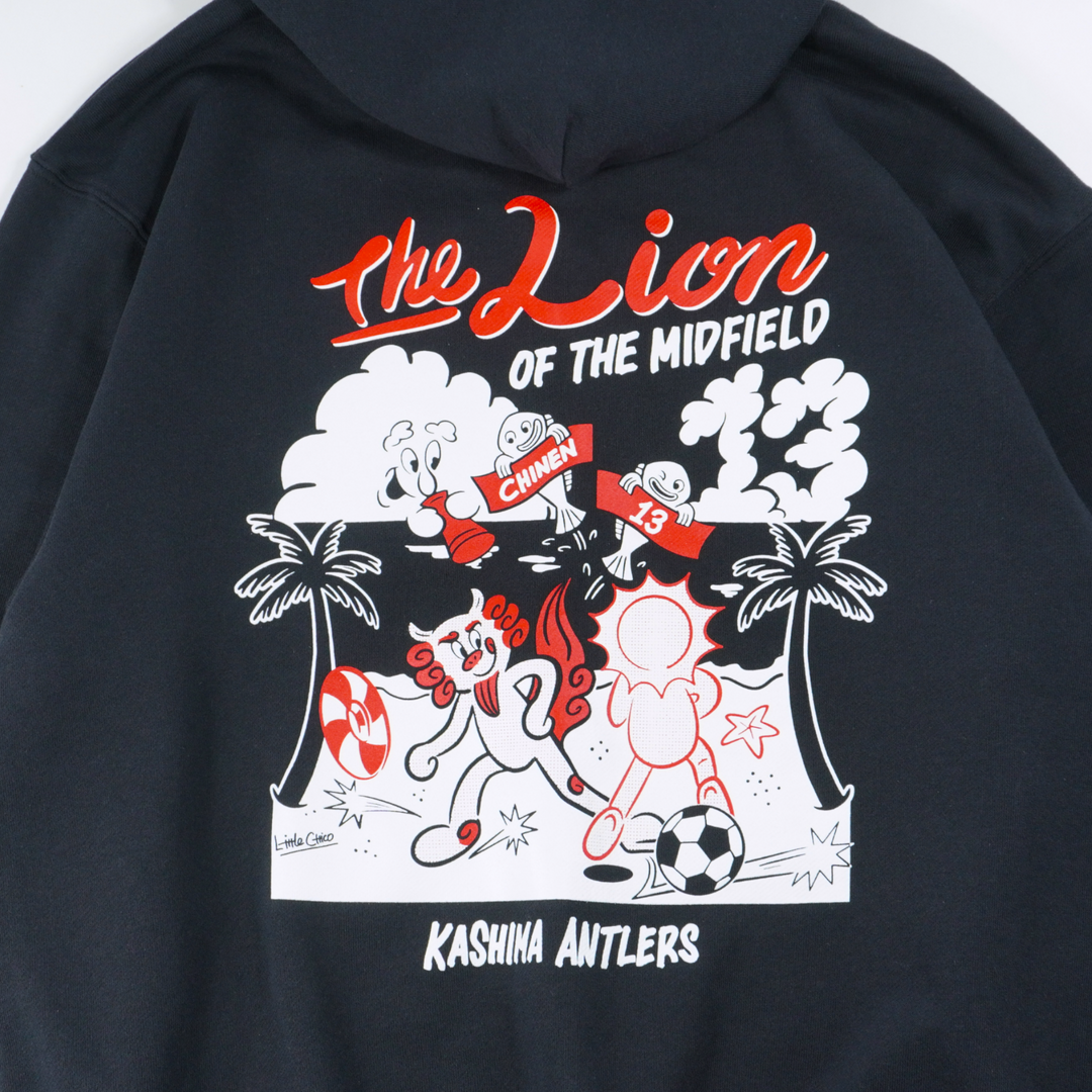 The Lion of the Midfield ジップフーディ / Little chico（全2色