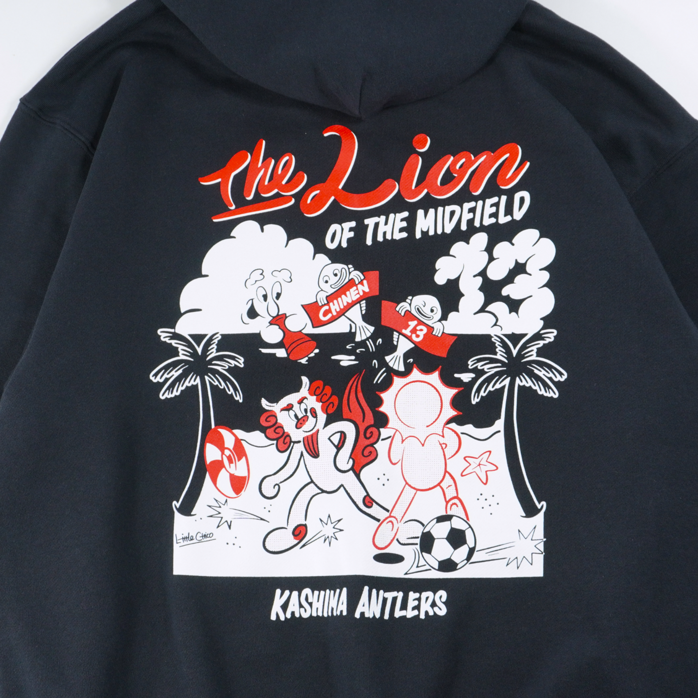 The Lion of the Midfield ジップフーディ / Little chico（全2色）【受注】