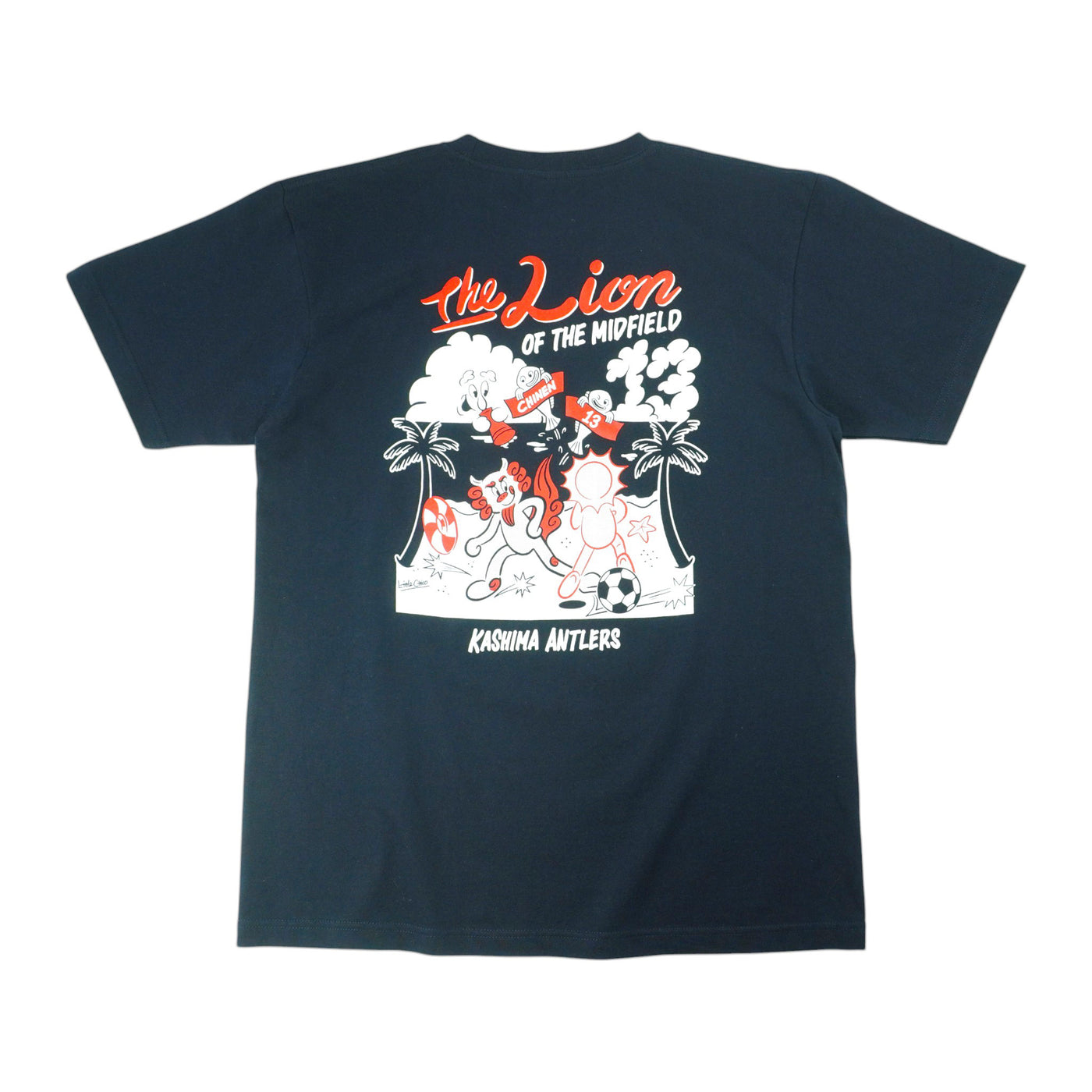 The Lion of the Midfield Tシャツ / Little chico（全2色）【受注】