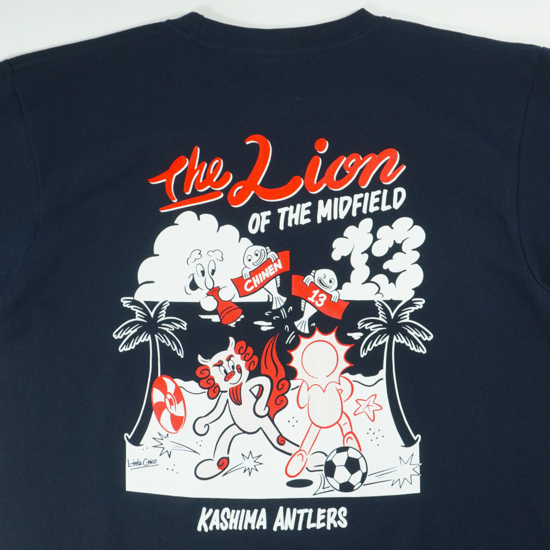 The Lion of the Midfield Tシャツ / Little chico（全2色