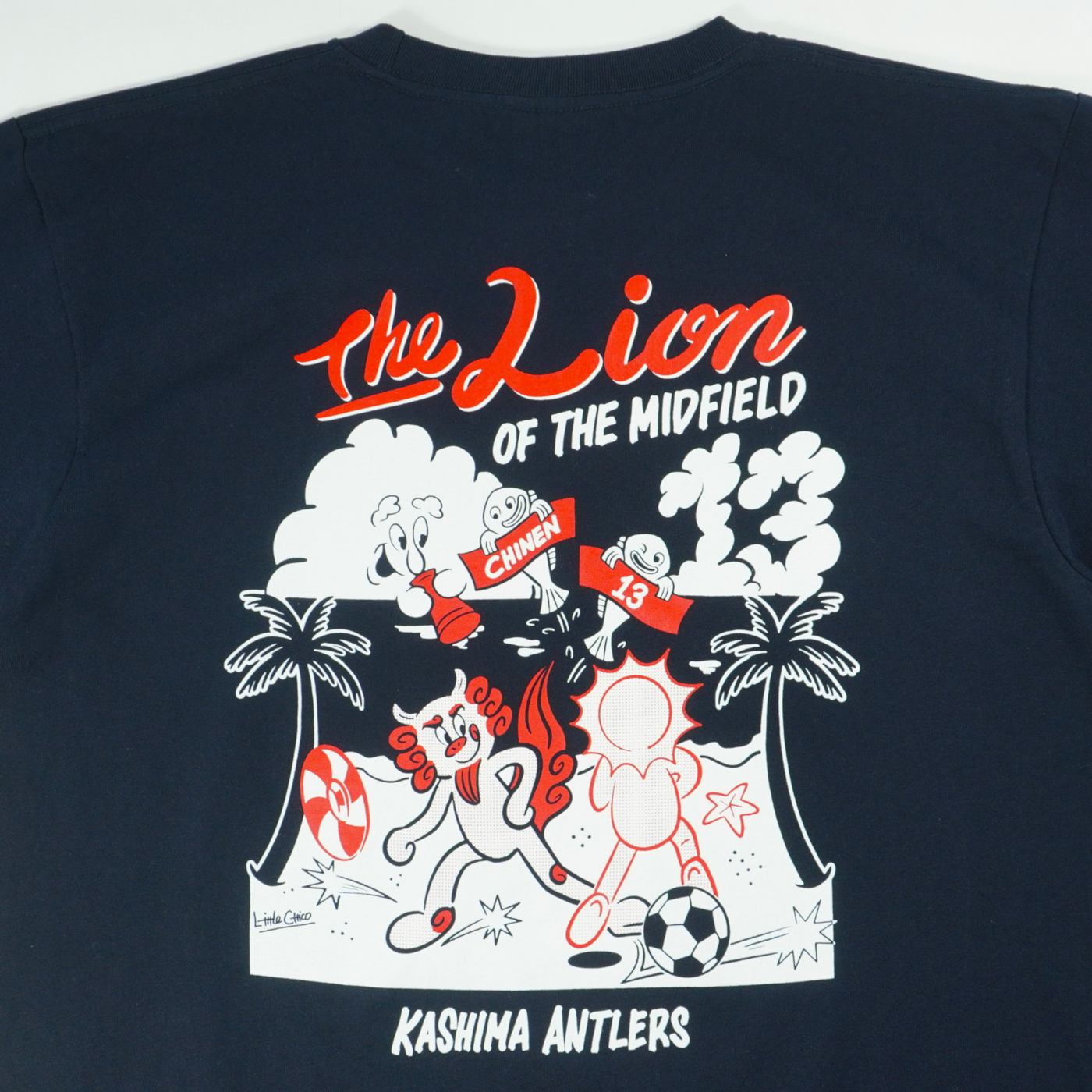 The Lion of the Midfield Tシャツ / Little chico（全2色）【受注】