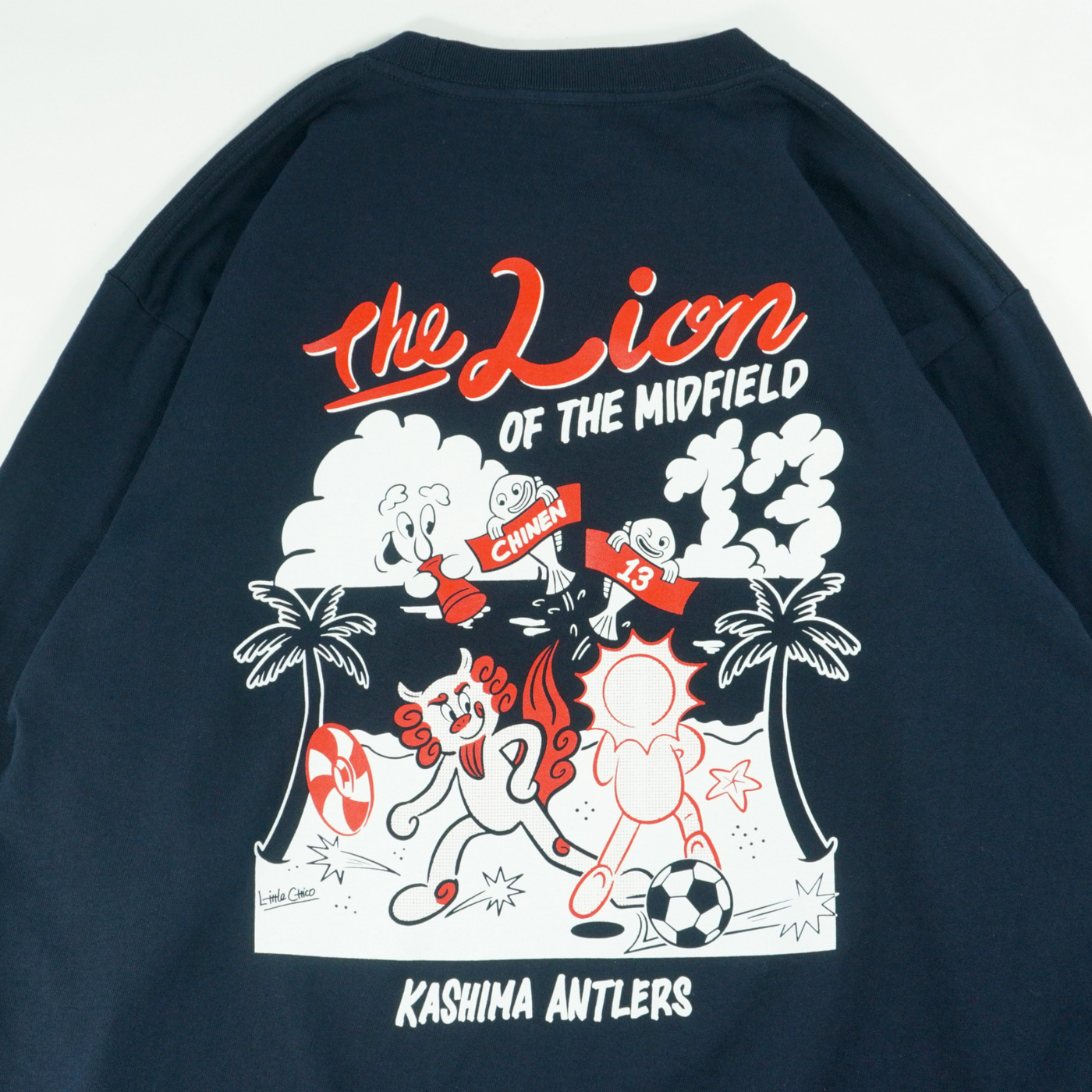 The Lion of the Midfield ロンTEE / Little chico（全2色）【受注】
