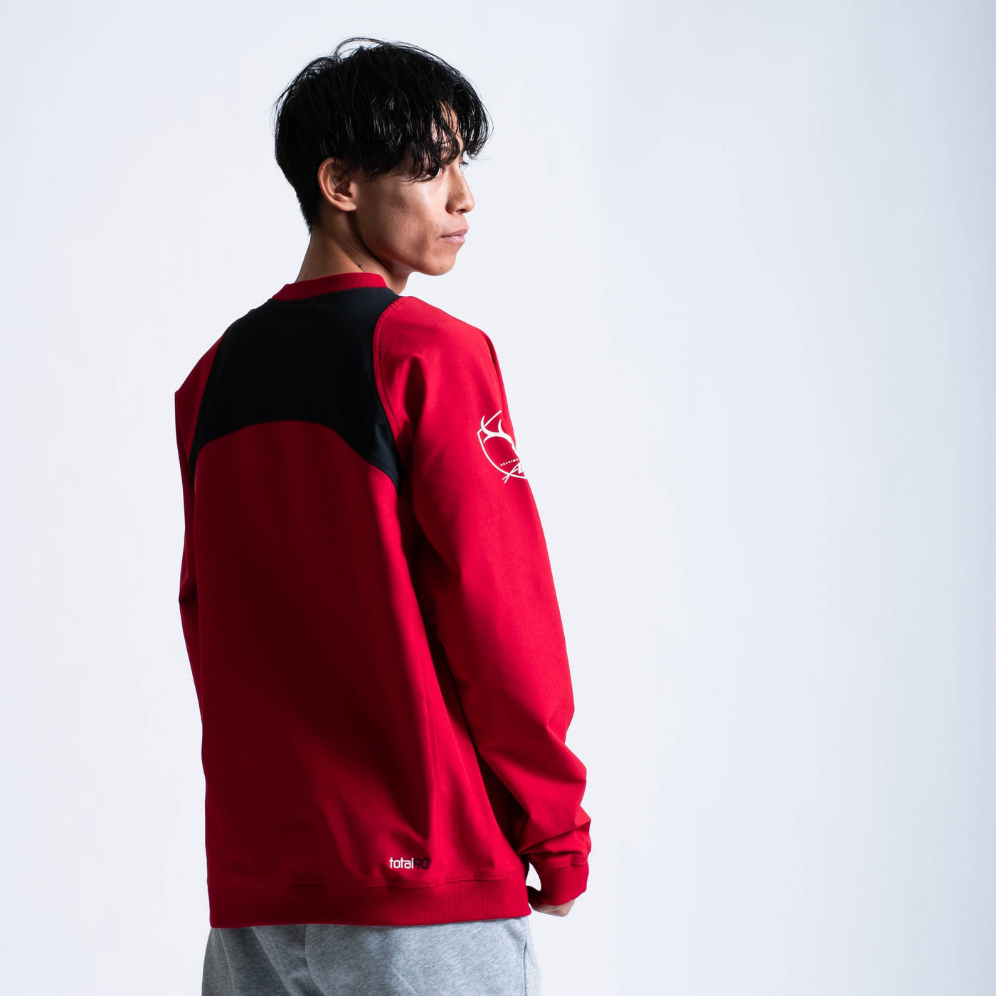 NIKE RPL T90 L/S クルー（ジムレッド）
