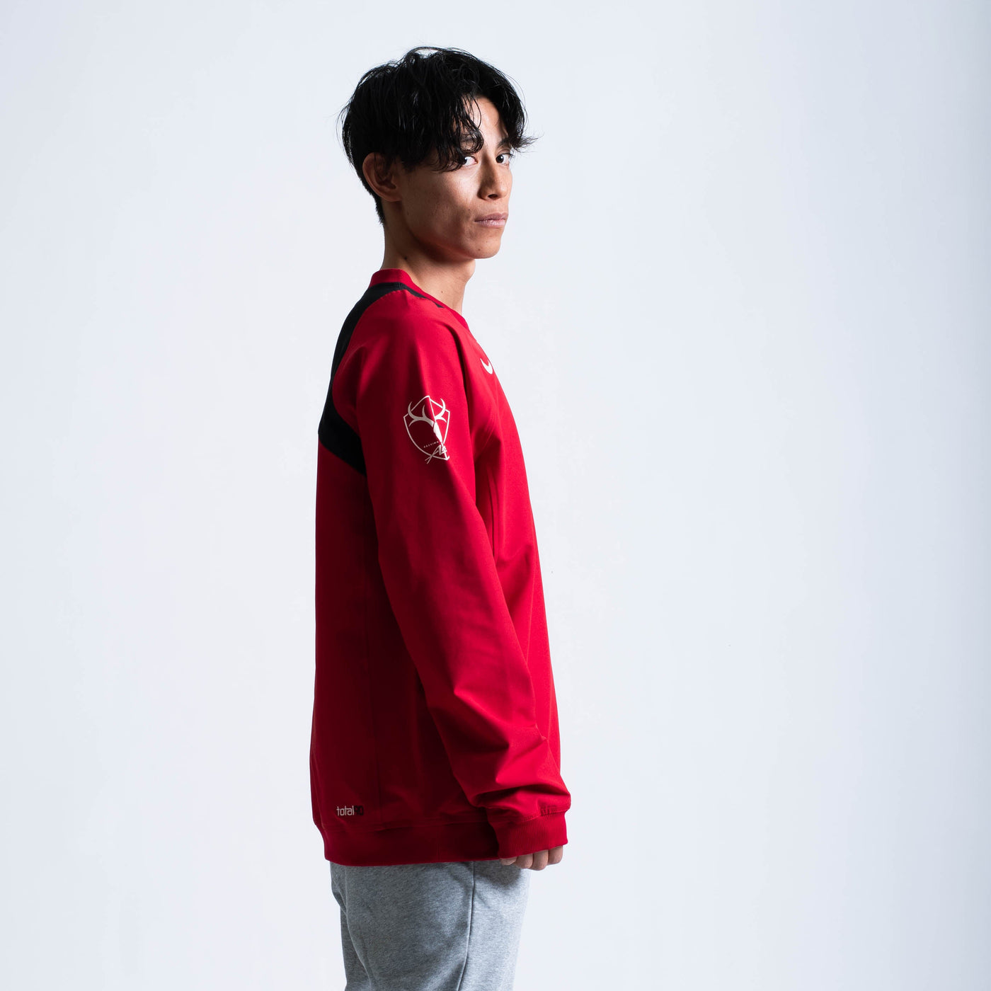 NIKE RPL T90 L/S クルー（ジムレッド）