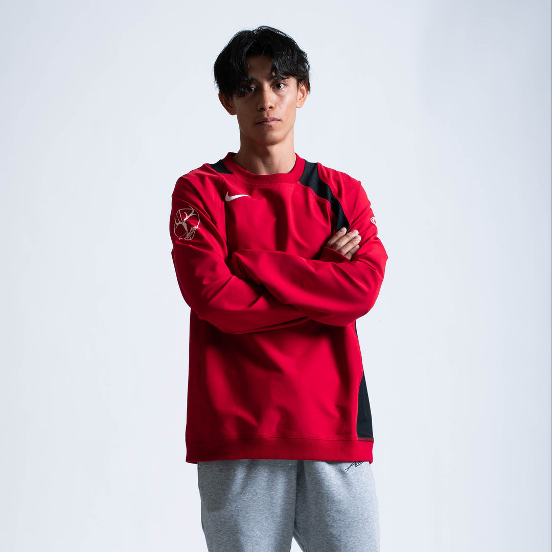 NIKE RPL T90 L/S クルー（ジムレッド） – 鹿島アントラーズFC - 公式