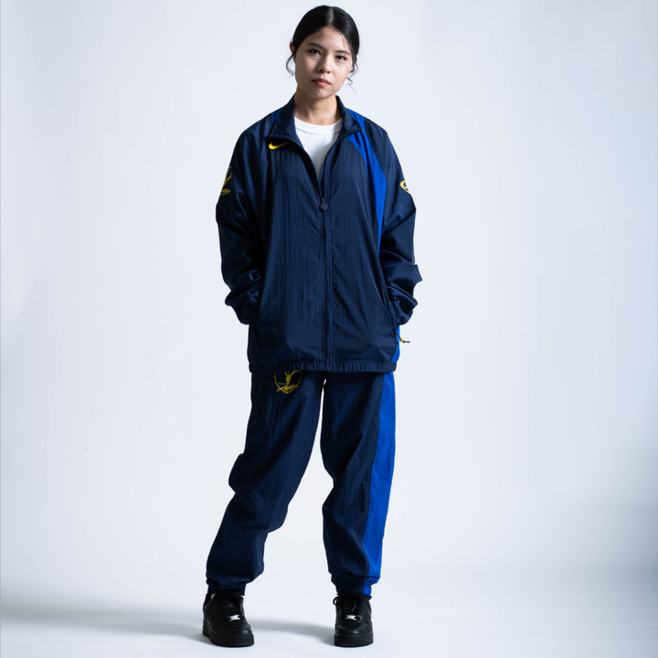 バイパラ リバーシブルトラックジャケットトップス(ネイビー/Ｌ) NIKE RPL T90 トラックジャケットW（ミッドナイトネイビー） – 鹿島