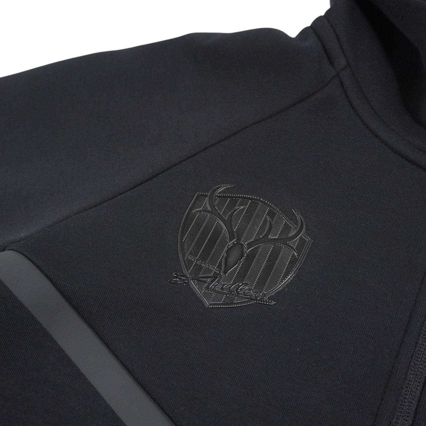 NIKE テックフリースWRフルジップL/Sフーディ（ブラック）