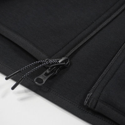 NIKE テックフリースWRフルジップL/Sフーディ（ブラック）