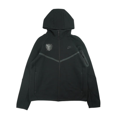 NIKE テックフリースWRフルジップL/Sフーディ（ブラック）