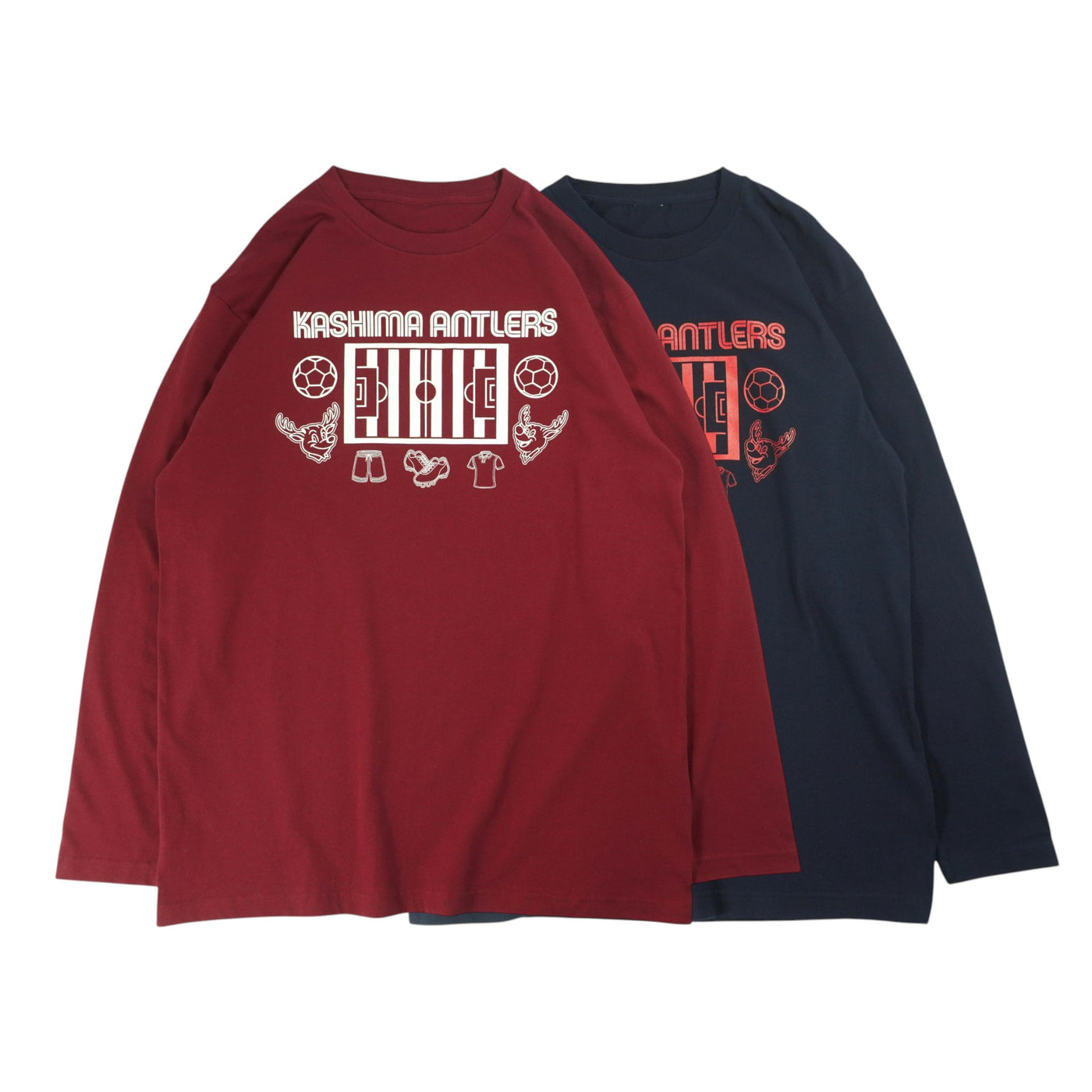 ON THE PITCH ロングスリーブTシャツ（全2色）