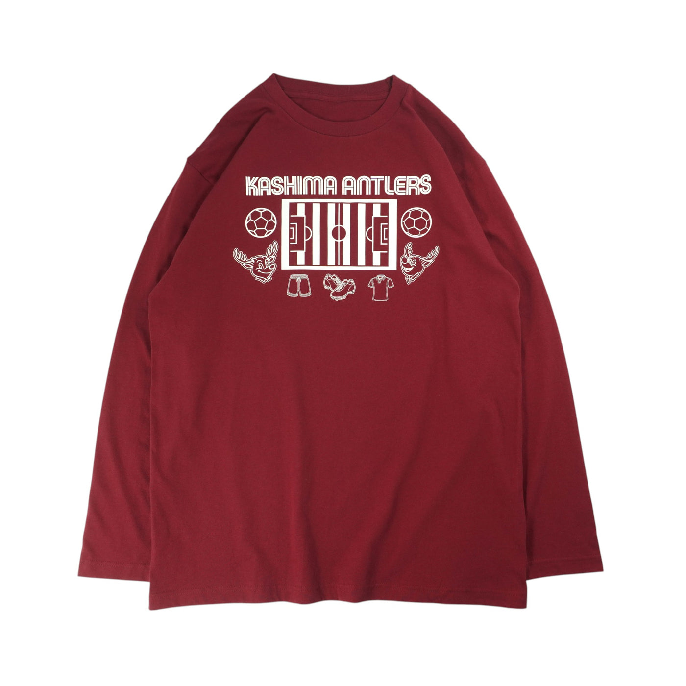 ON THE PITCH ロングスリーブTシャツ（全2色）