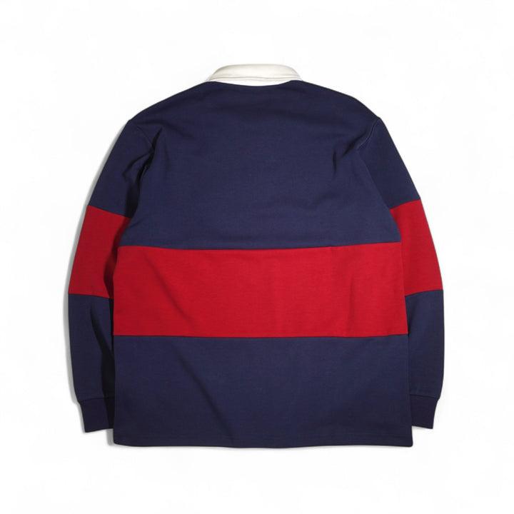 ラガーシャツ　長袖　L カンタベリー CANTERBURY ラガーシャツボーダーポロシャツ 長袖